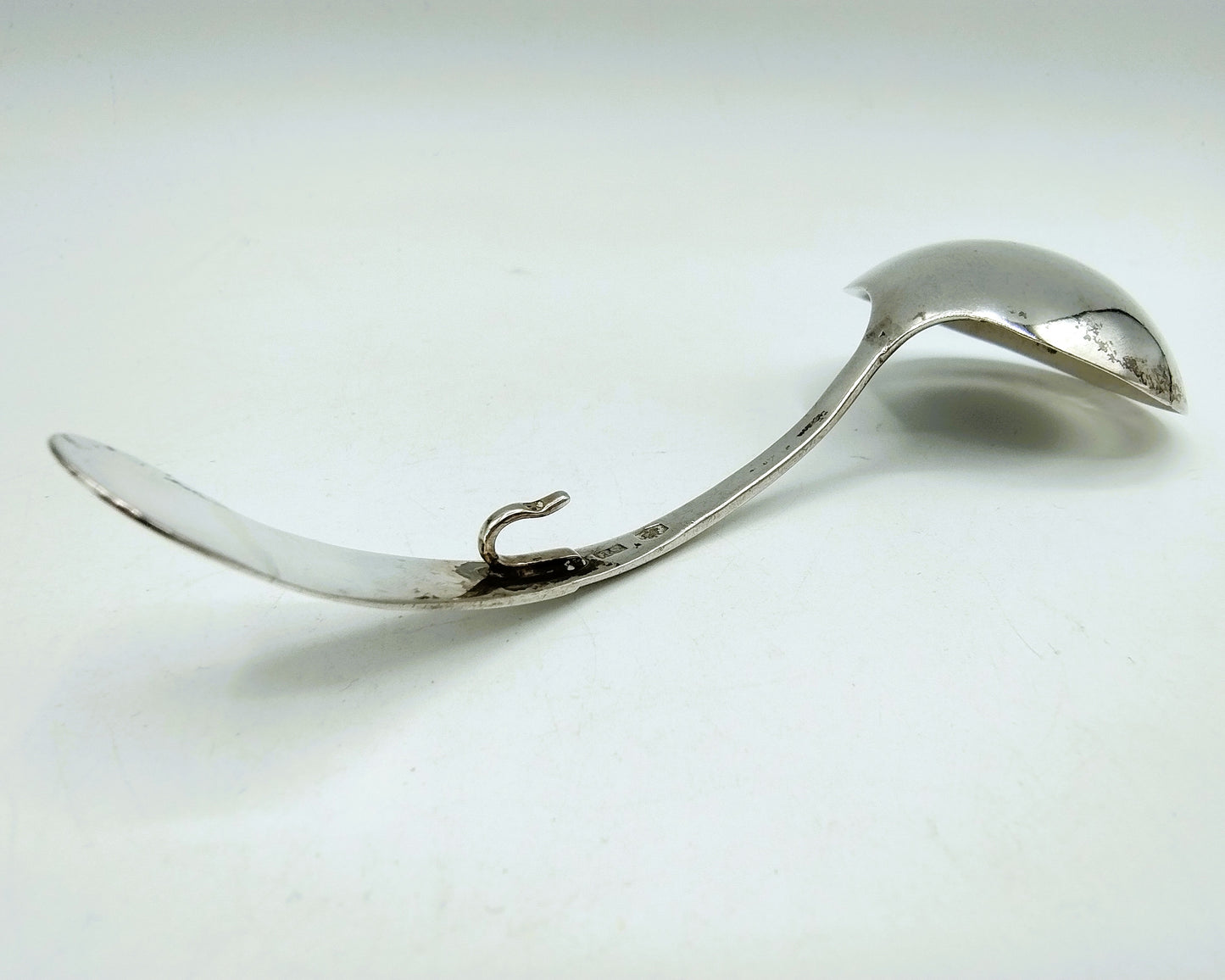 Silver cream spoon, Y. Steensma / Bergum, 20th century