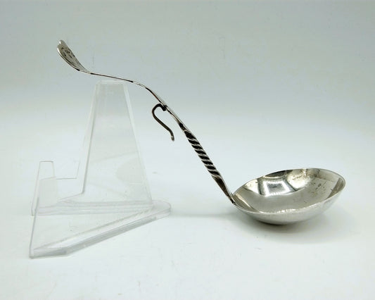 Silver cream spoon, 20th century