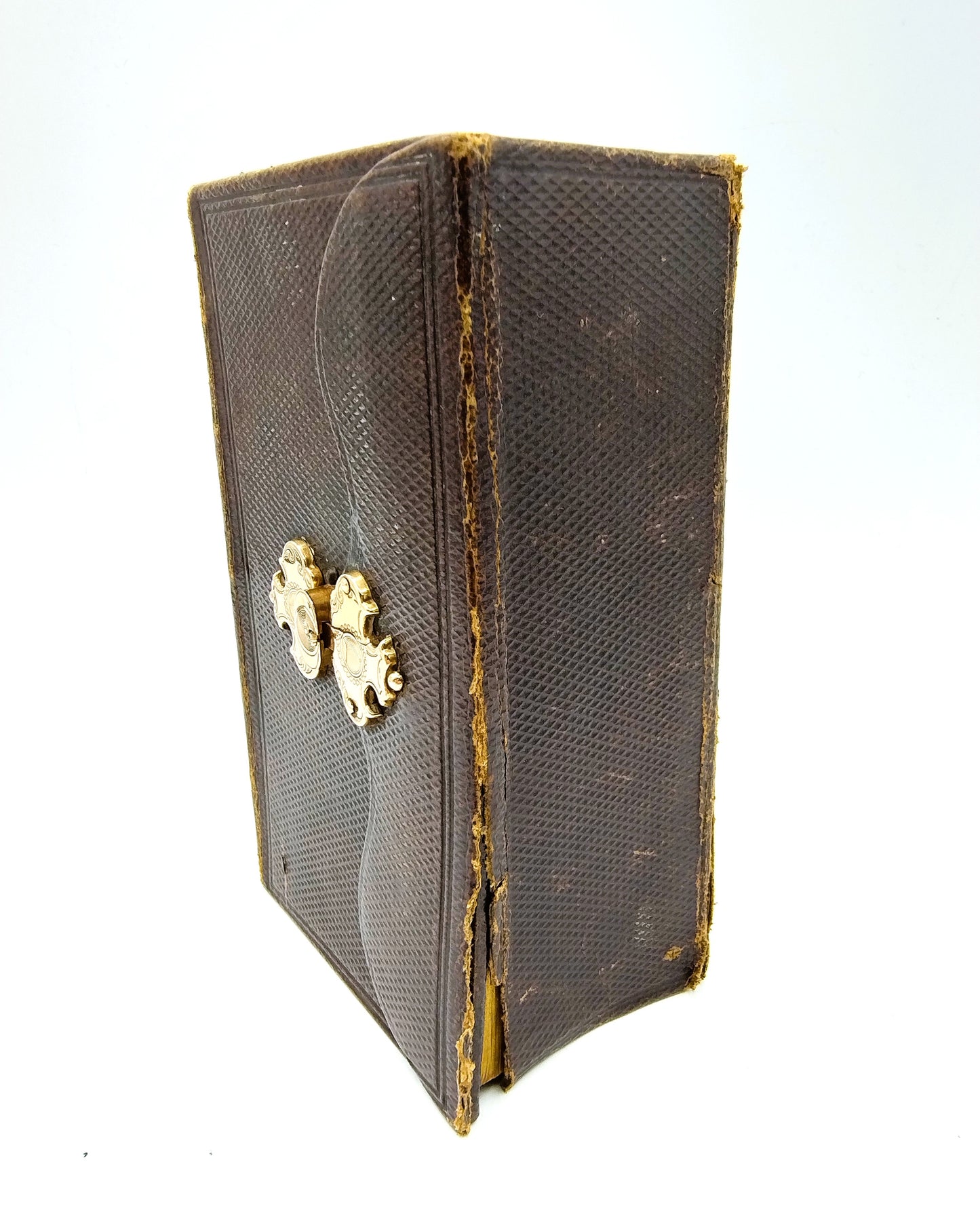 Bible with gold lock, 19th century