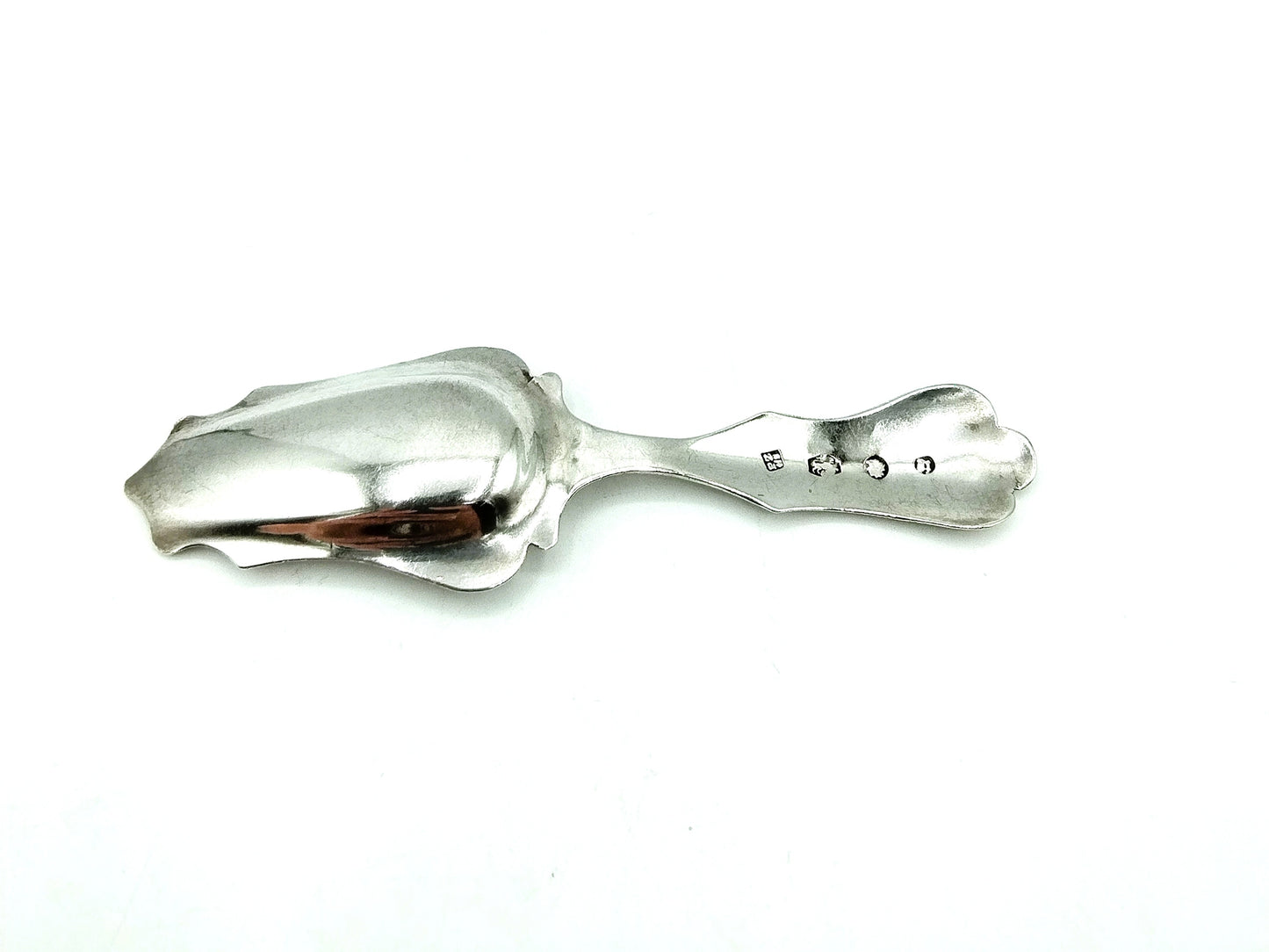 Silver sugar scoop, P. Suur / Schoonhoven, 19th century