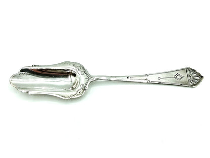 Silver sugar scoop, Wed. J. Huisman-Donker / Schoonhoven, 20th century