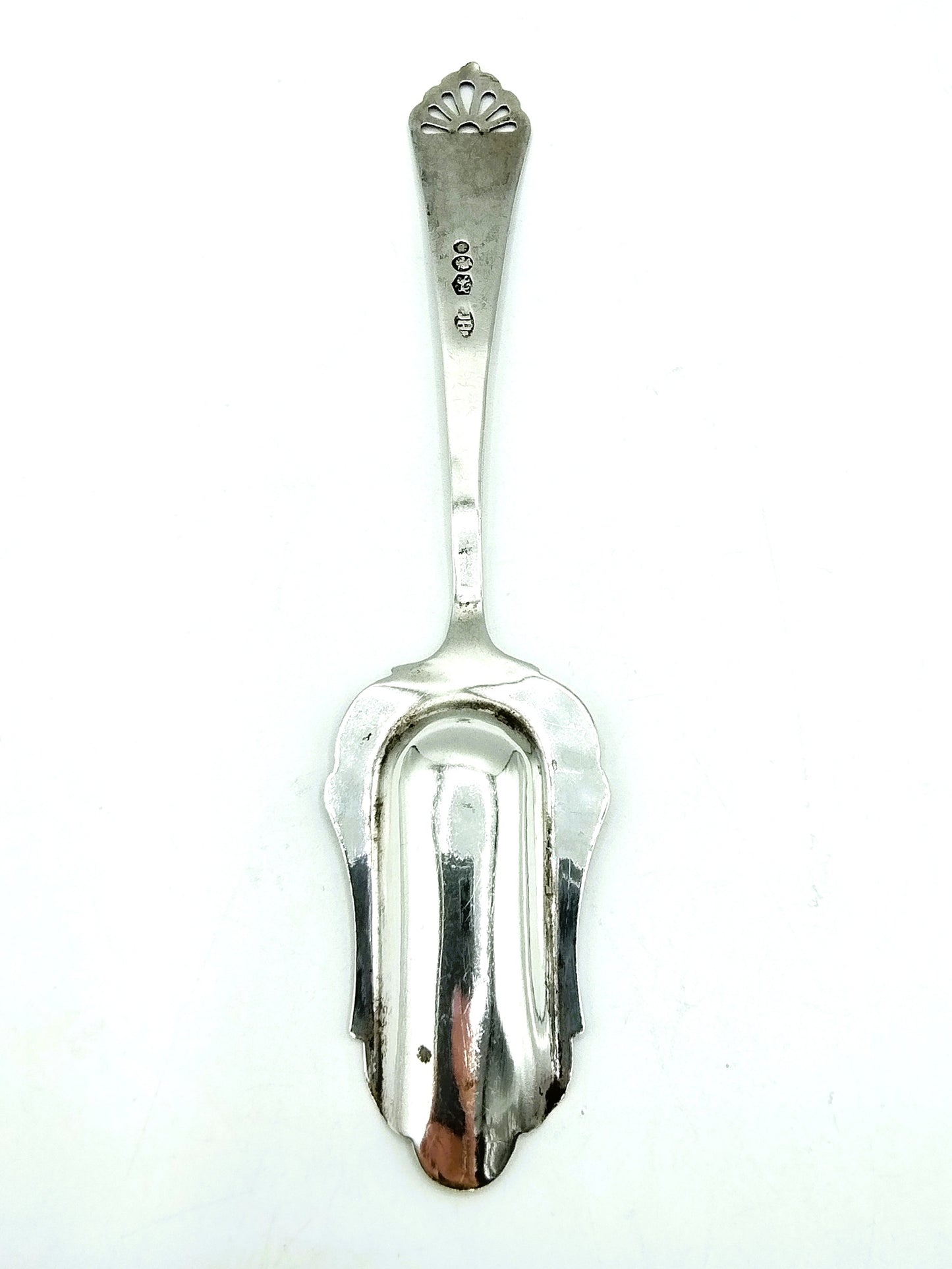 Silver sugar scoop, Wed. J. Huisman-Donker / Schoonhoven, 20th century