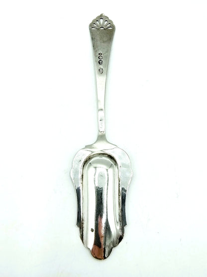 Silver sugar scoop, Wed. J. Huisman-Donker / Schoonhoven, 20th century