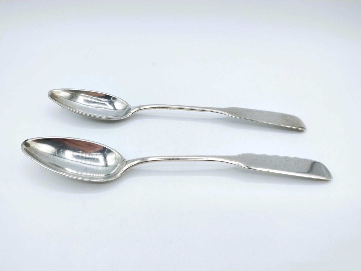 2 Silver spoons, Blich, Krakow, 19th century