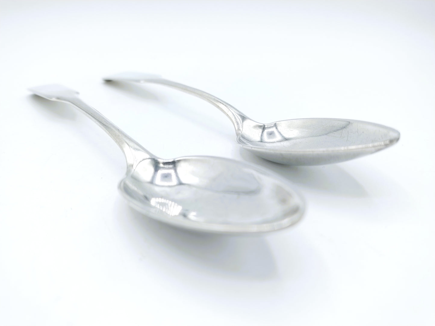 2 Silver spoons, Blich, Krakow, 19th century