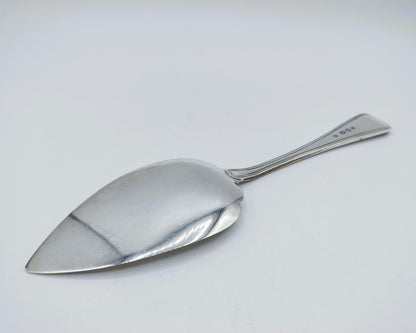 Silver cake server, CLJ Begeer, Utrecht, 20th century