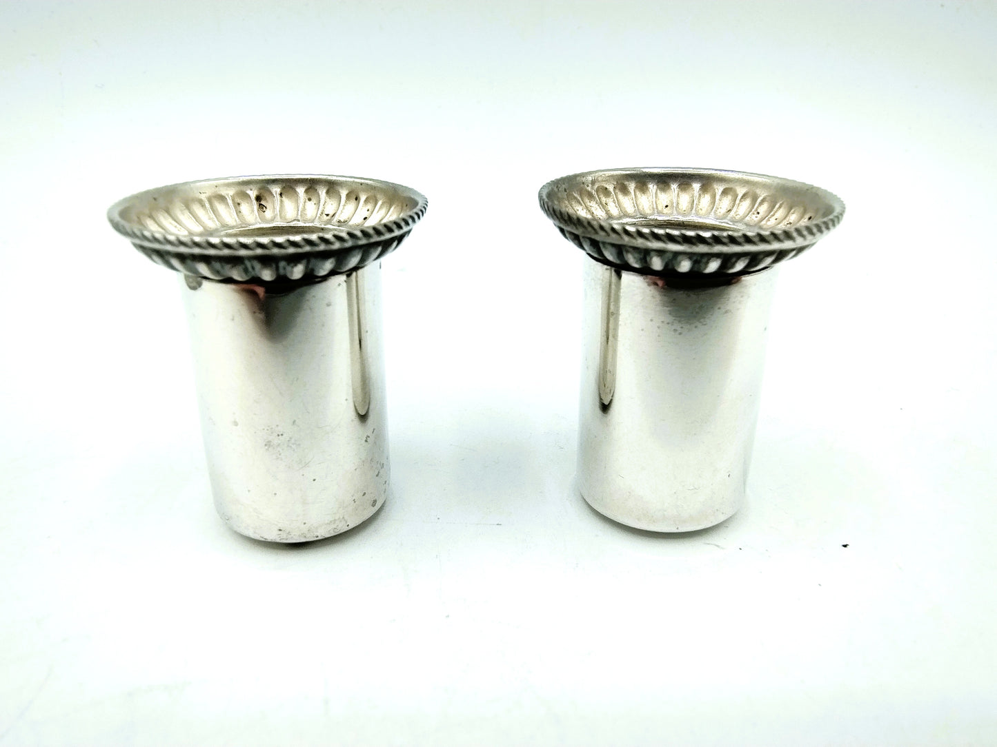 Silver salt and pepper shakers, K. Gottlieb, Schwäbisch Gmünd, 20th century