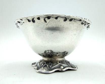 Silver salt cellar, Fa. Moerkerk &amp; Co, Haarlem, 835