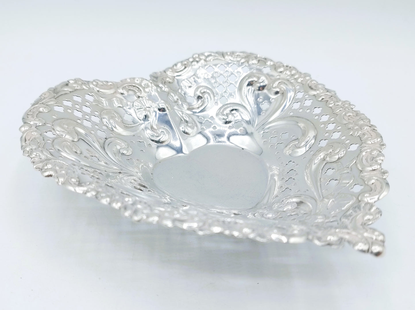 Silver chocolate dish, Gorham, USA, 20th century