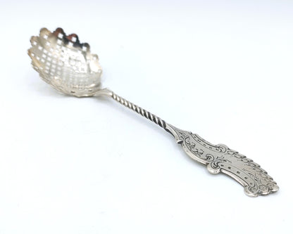 Silver spreading spoon, AA Graves - Kooiman, Schoonhoven