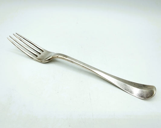 Silver fork, D. van de Goorberg, Delft, 18th century