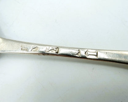 3 Silver spoons, London, England, 1724