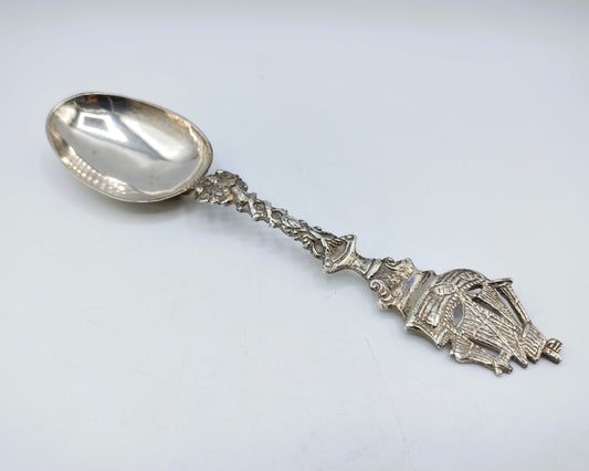 Silver occasional spoon, A. Wijngaarden, Leeuwarden, 18th century