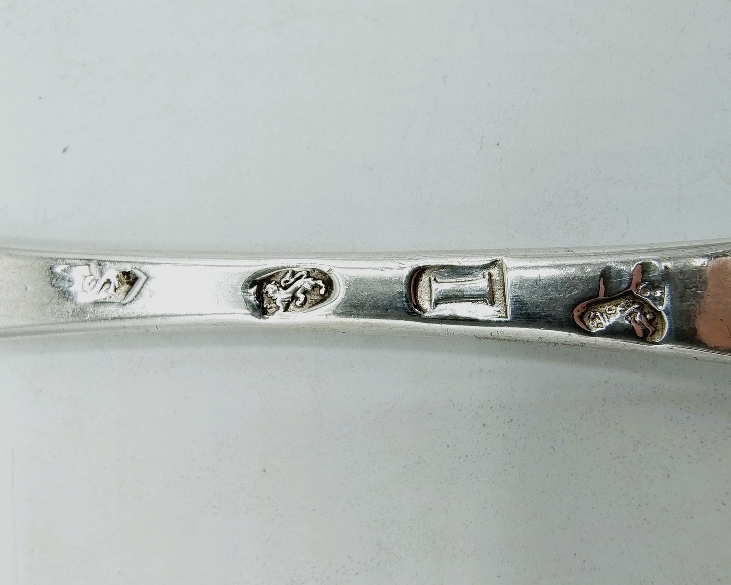 3 Silver spoons, William Scarlett, London, England, 1724