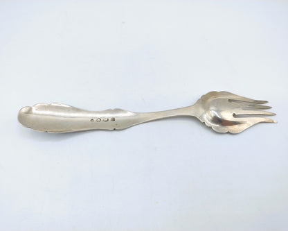 Silver fork, JH Tarner, Amsterdam, 19th century