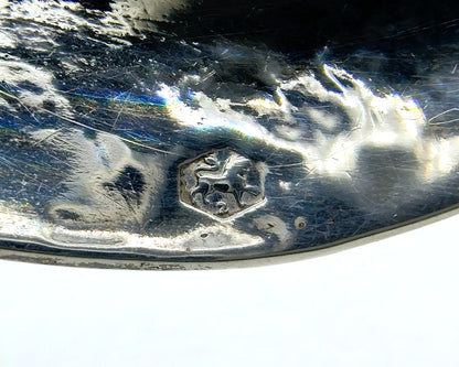 Silver birth spoon, F. Baarda, Almenum / Franeker, 19th century