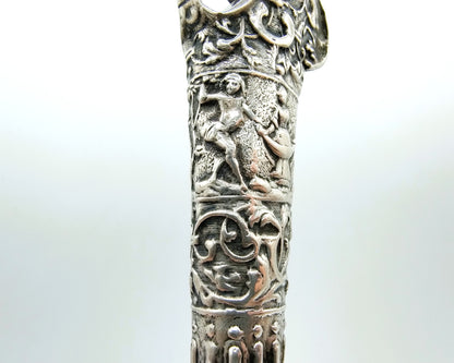 Zeeland silver travel knife, C. Mark, Middelburg, 19th century