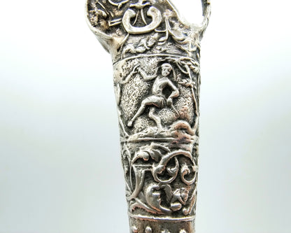 Zeeland silver travel knife, C. Mark, Middelburg, 19th century