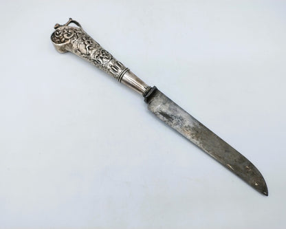 Zeeland silver travel knife, C. Mark, Middelburg, 19th century