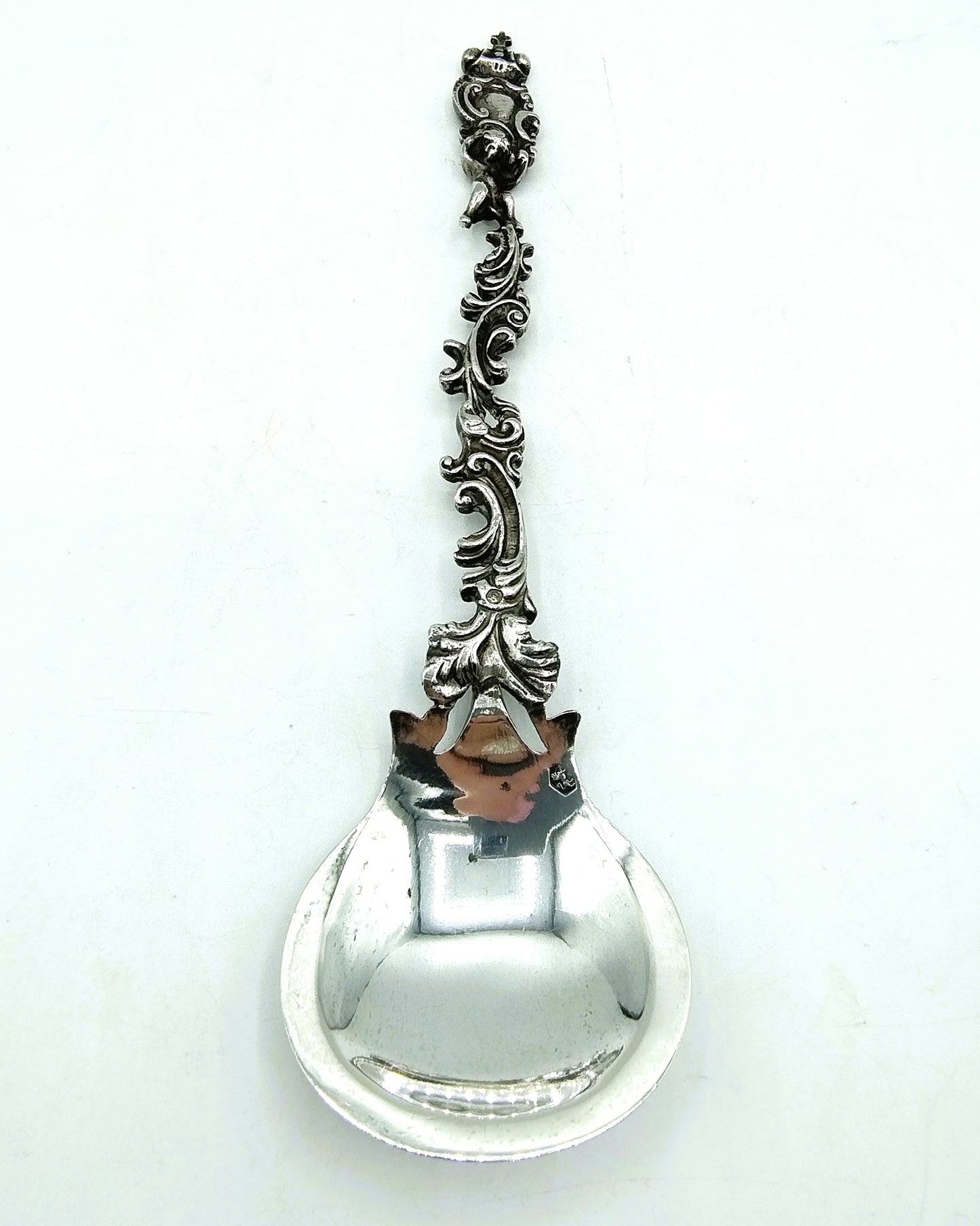 Silver ornamental spoon, H. Hooykaas, Schoonhoven, 1902