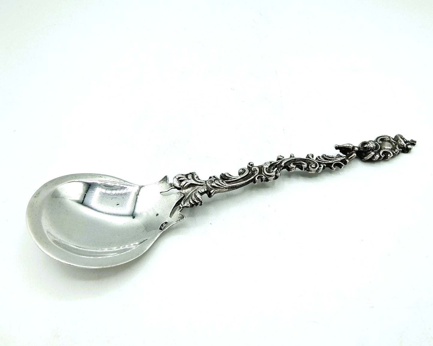 Silver ornamental spoon, H. Hooykaas, Schoonhoven, 1902