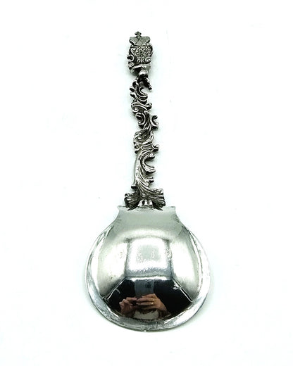 Silver ornamental spoon, H. Hooykaas, Schoonhoven, 1902