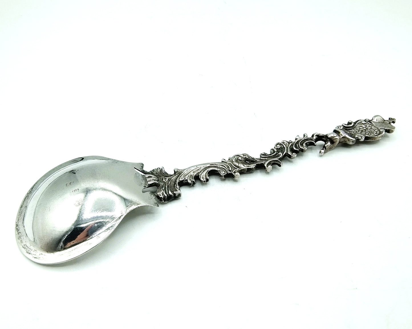 Silver ornamental spoon, H. Hooykaas, Schoonhoven, 1902