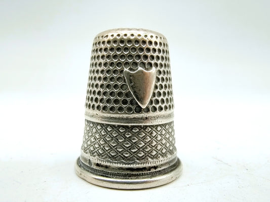 Silver thimble