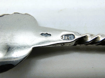 Set with silver teaspoons (10) and sugar spoons (2), J. Huisman, Schoonhoven