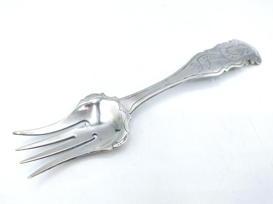 Silver fork, WH Weenink and Zn, Zwolle, 1860