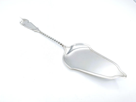 Silver cake server, CLJ Begeer, Utrecht, 20th century