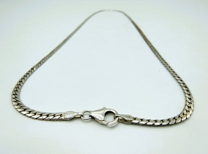 Zilveren ketting, 45,5 cm,  925