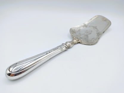 Silver cake server, J.M.