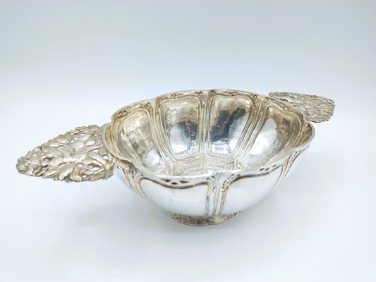 Silver brandy bowl, AP Altena, Franeker, 1714