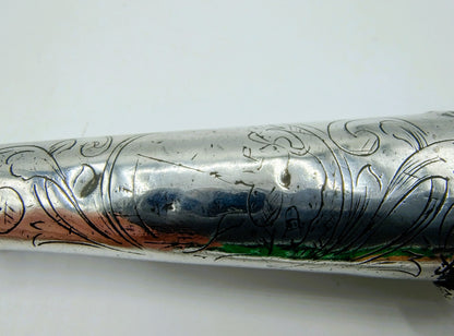 Knife with silver handle, W. Vosmeer, Gouda, 18th century