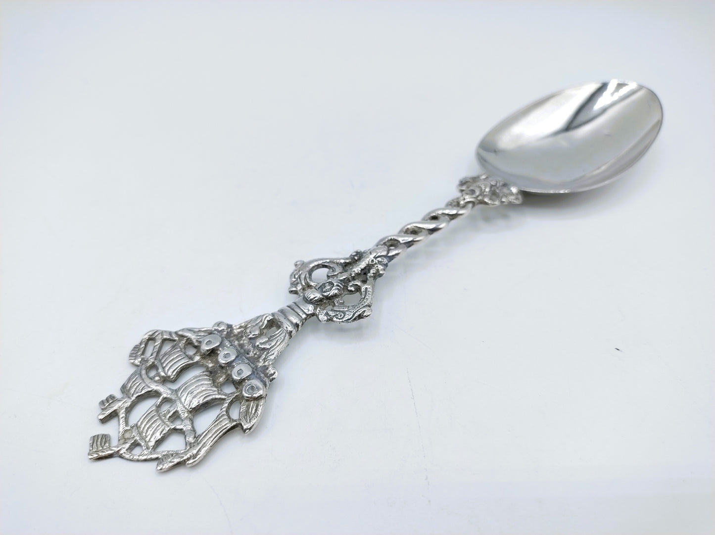 Silver occasional spoon, H. Ament, Joure, 1862