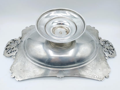 Silver fruit bowl, Koch &amp; Bergfeld, Bremen, 19th century