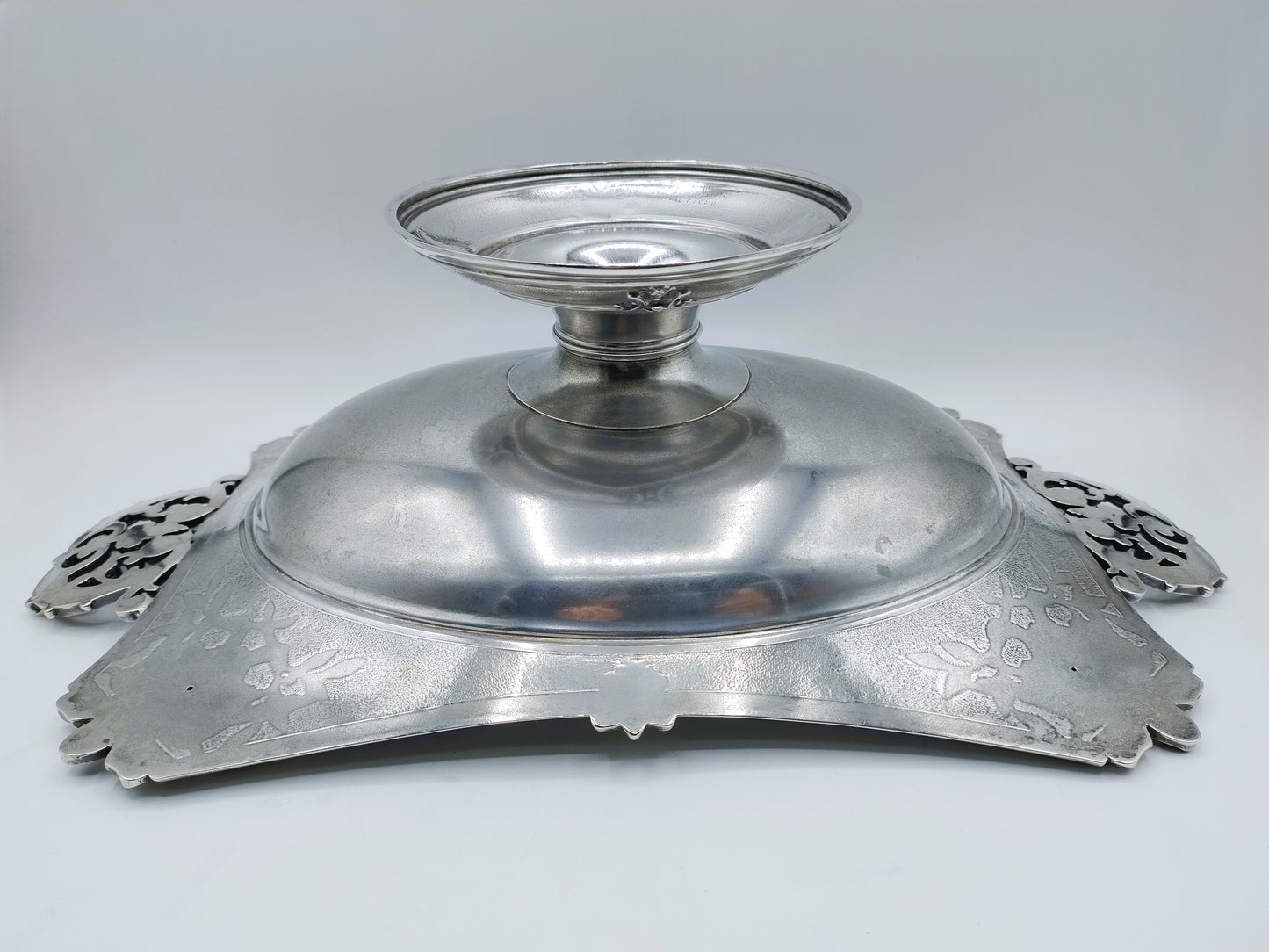 Silver fruit bowl, Koch &amp; Bergfeld, Bremen, 19th century