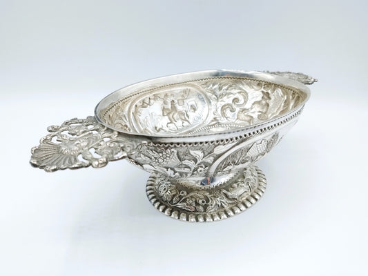 Silver brandy bowl, L. van Manen, Sneek, 1857