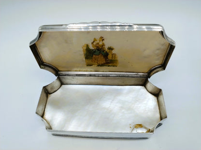 Silver tobacco box, Amsterdam (?), 18th century