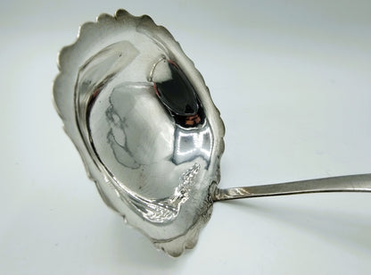 Silver sauce spoon, A. Teunissen, Schoonhoven, 1862