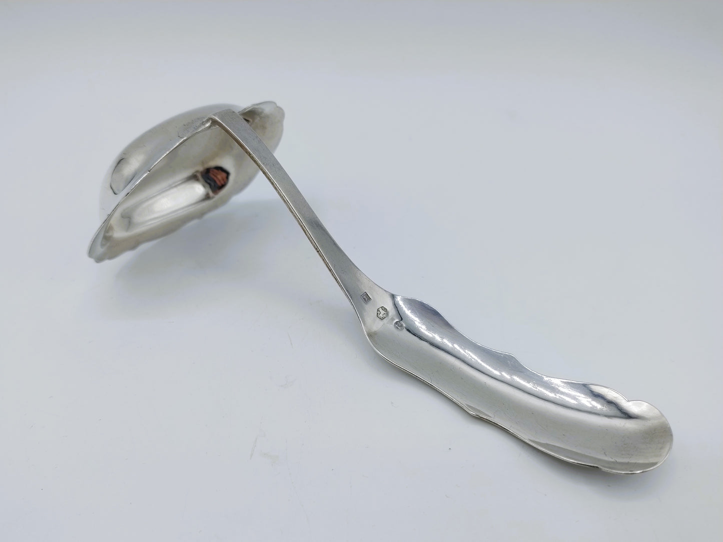 Silver sauce spoon, J. van Vorst, Rotterdam, 1847