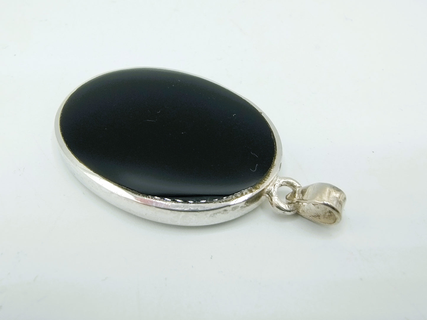 Silver pendant with Onyx, 925