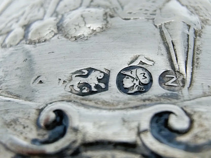 Silver bowl on 3 claw feet, Schoonhoven, 1934