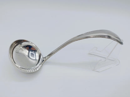 Silver sauce spoon, from Kempen, Voorschoten, 1920