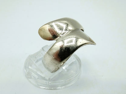 Silver design ring, 925, 19.5 mm