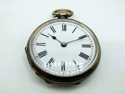 Silver pocket watch, 800