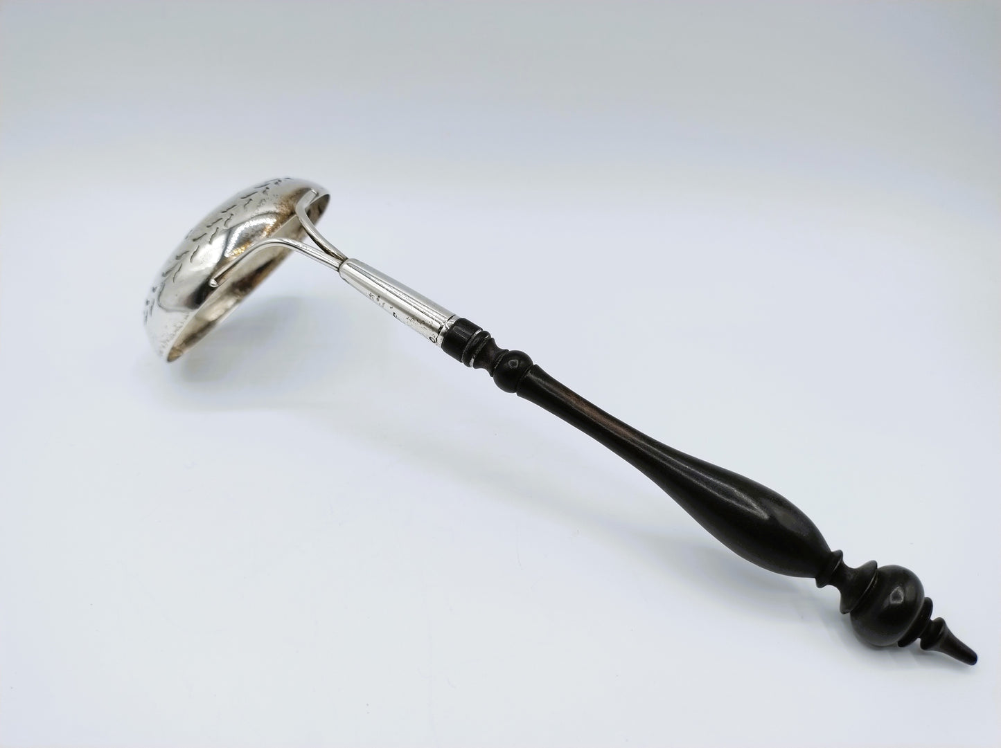 Silver sugar spoon, Hendrik Duller, Amsterdam, 1796