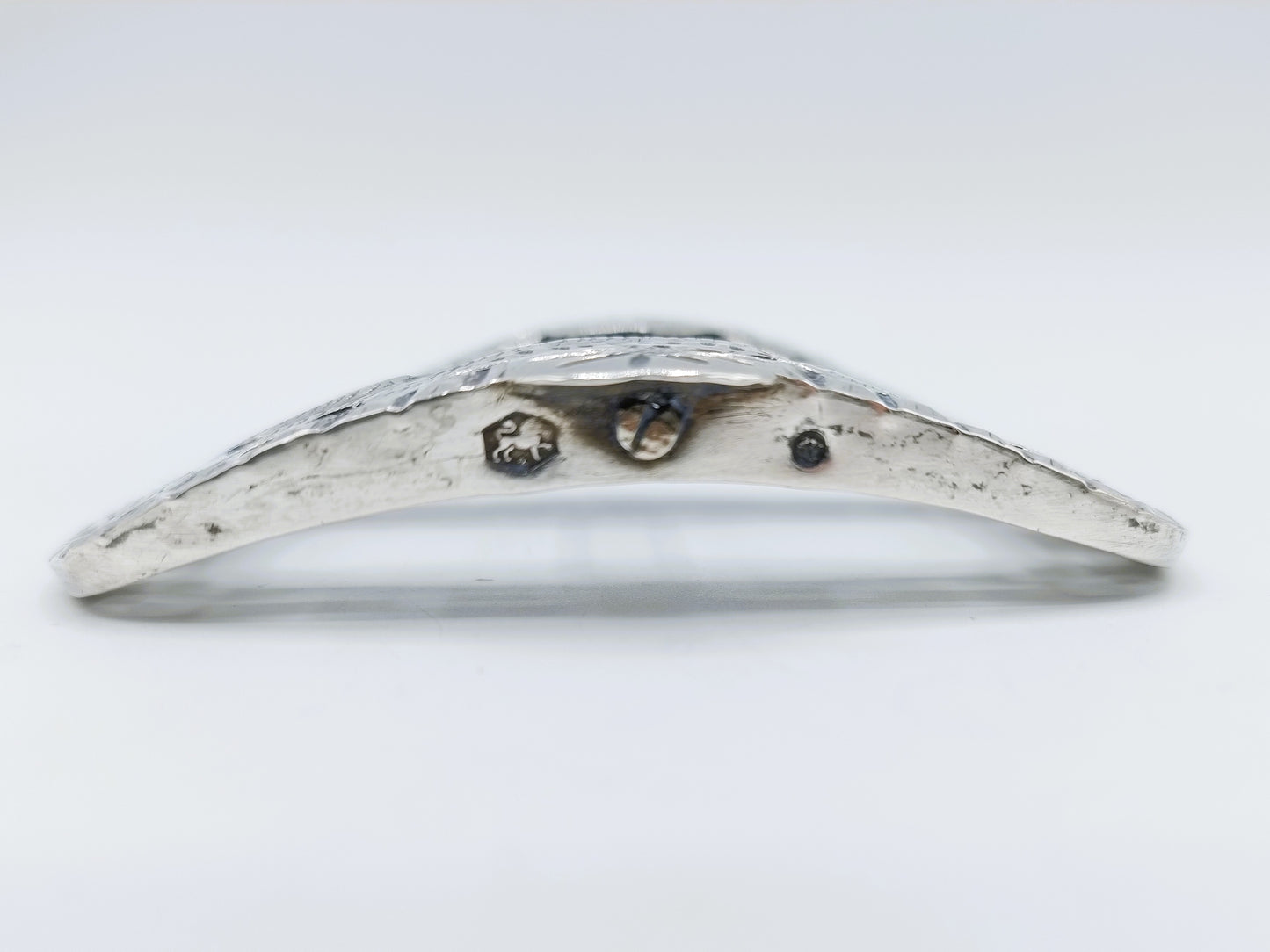 Silver shoe buckle, Schoonhoven, 1906