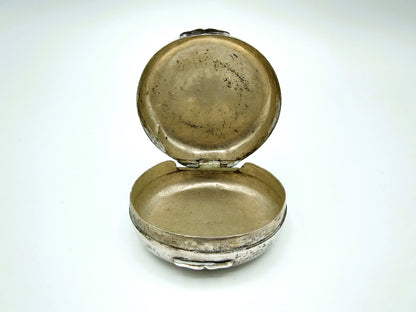 Silver peppermint box, J. van Geelen, Schoonhoven, 1869